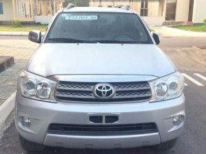 Toyota Fortuner   2009 - Bán Toyota Fortuner đời 2009, màu bạc, máy dầu, một chủ ngay từ đầu