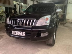 Toyota Prado   2007 - Cần bán gấp Toyota Prado đời 2007, màu đen, nhập khẩu  