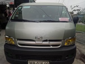 Toyota Hiace 2007 - Cần bán gấp Toyota Hiace sản xuất năm 2007, màu xanh lam, nhập khẩu nguyên chiếc  