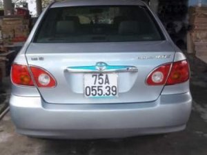 Toyota Corolla Altis 2002 - Chính chủ bán Toyota Corolla altis sản xuất 2002, màu bạc, xe nhập