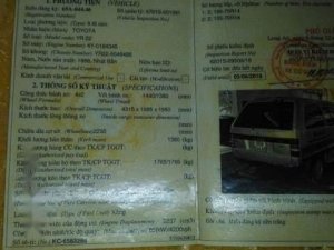 Toyota Van 1986 - Bán Toyota Van sản xuất 1986, nhập khẩu