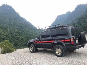 Toyota Land Cruiser 4.2 MT 1992 - Chính chủ bán Toyota Land Cruiser 4.2 MT năm 1992, màu xanh lam, xe nhập