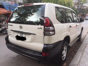 Toyota Prado  GX 3.0 2004 - Bán xe Prado GX 3.0, 2 cầu, số sàn, màu trắng, nội thất nỉ màu kem, máy dầu, đời 2005, 08 chỗ