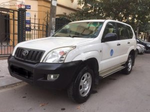 Toyota Prado  GX 3.0 2004 - Bán xe Prado GX 3.0, 2 cầu, số sàn, màu trắng, nội thất nỉ màu kem, máy dầu, đời 2005, 08 chỗ