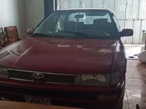 Toyota Corolla   1992 - Cần bán Toyota Corolla đời 1992, màu đỏ, xe máy ngon
