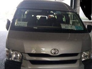 Toyota Hiace   2017 - Bán Toyota Hiace 2017, màu bạc, xe nhập 