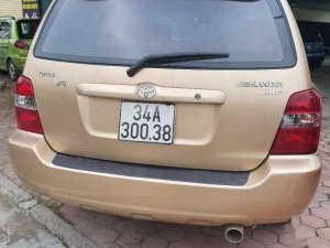 Toyota Highlander 2005 - Bán Toyota Highlander đời 2005, màu vàng, xe nhập số tự động