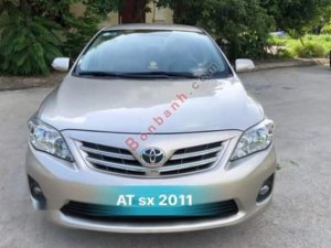 Toyota Corolla Altis    1.8G AT   2011 - Bán Toyota Corolla Altis màu vàng cát, đời 2011, số tự động