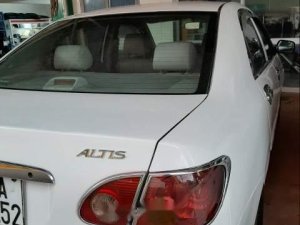 Toyota Corolla Altis   2003 - Cần bán Toyota Corolla altis đời 2003, màu trắng, xe đẹp không lỗi
