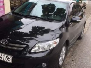 Toyota Corolla Altis 2009 - Bán Toyota Corolla altis sản xuất 2009, màu đen