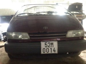 Toyota Previa 1990 - Bán Toyota Previa 1990, màu đỏ, nhập khẩu nguyên chiếc, 97 triệu