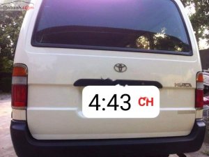 Toyota Hiace 2.0 2001 - Cần bán Toyota Hiace 2.0 đời 2001, màu trắng, giá tốt