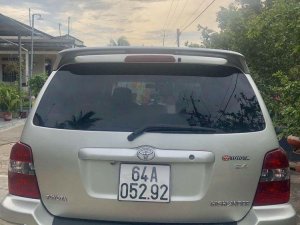 Toyota Highlander 2005 - Cần bán lại xe Toyota Highlander năm sản xuất 2005, màu bạc chính chủ, giá chỉ 400 triệu