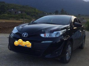 Toyota Vios 2019 - Cần bán lại xe Toyota Vios sản xuất năm 2019, màu đen, xe mới mua, ít chạy