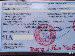 Toyota Previa 2.4AT 1994 - Tp HCM - Bán nhanh xe Toyota 7 chỗ, số tự động, giá 99tr