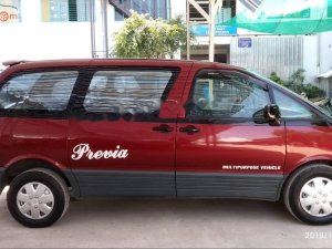 Toyota Previa 2.4 AT 1994 - Cần bán lại xe Toyota Previa 2.4AT 1994, màu đỏ, nhập khẩu  