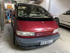 Toyota Previa 2.4 AT 1995 - Bán Toyota Previa 2.4 AT sản xuất 1995, màu đỏ, nhập khẩu  
