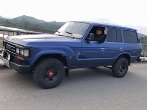 Toyota Land Cruiser 1984 - Cần bán gấp Toyota Land Cruiser MT sản xuất năm 1984, màu xanh lam, nhập khẩu nguyên chiếc số sàn