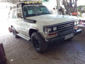 Toyota Land Cruiser   1985 - Bán Toyota Land Cruiser sản xuất 1985, màu trắng, xe nhập