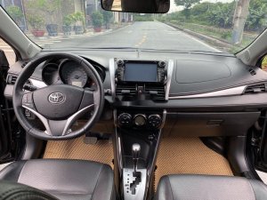 Toyota Vios 2015 - Cần bán gấp Toyota Vios G AT năm 2015, màu đen số tự động