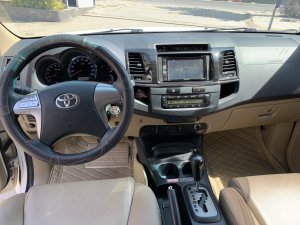 Toyota Fortuner 2.7V 2015 - Bán xe Toyota Fortuner 2.7V đời 2015, màu trắng, giá siêu khuyến mãi