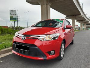 Toyota Vios 1.5G 2015 - Cần bán lại xe Toyota Vios 1.5G đời 2015, màu đỏ