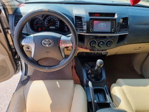 Toyota Fortuner   2.5G   2015 - Bán xe Toyota Fortuner 2.5G đời 2015, màu bạc, 655 triệu