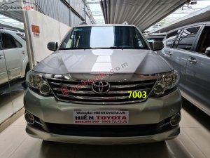 Toyota Fortuner   2.7V 4x2 AT 2015 - Bán ô tô Toyota Fortuner 2.7V 4x2 AT sản xuất 2015, màu bạc