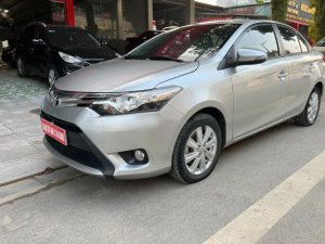 Toyota Vios   1.5G  2014 - Cần bán gấp Toyota Vios 1.5G sản xuất 2014, màu bạc