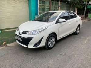 Toyota Vios 1.5E CVT 2019 - Cần bán Toyota Vios 1.5E CVT năm sản xuất 2019, màu trắng  