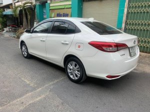 Toyota Vios 1.5E CVT 2019 - Cần bán Toyota Vios 1.5E CVT năm sản xuất 2019, màu trắng  