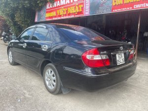 Toyota Camry   2.4G  2003 - Bán xe Toyota Camry 2.4G năm 2003, màu đen số sàn, giá chỉ 265 triệu