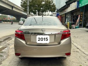 Toyota Vios 2015 - Cần bán Toyota Vios 1.5G AT năm 2015, màu vàng, 400 triệu