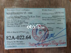 Toyota Innova 2014 - Xe 1 đời chủ