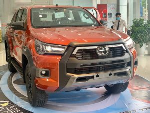 Toyota Hilux 2022 - Màu nâu, nhập khẩu giá ưu đãi