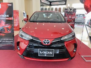 Toyota Vios 2022 - Toyota Hoàn Kiếm bán xe mới, giá chạy thuế hấp dẫn nhất, xe giao sẵn đủ màu, chỉ 95tr nhận xe