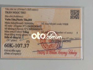 Toyota Vios 2005 - Màu trắng, xe nhập