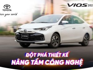Toyota Vios 2023 - Hỗ trợ giấy thủ tục siêu nhanh, dịch vụ tốt nhất