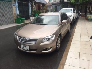Toyota Camry 2.4G 2008 - bán xe Toyota Camry 2008 2.4G số tự động sản xuất 2008 máy xăng,màu vàng