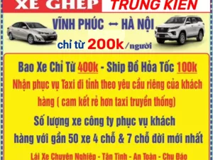 Toyota Innova 2023 - TỔNG ĐÀI ĐẶT XE 24/7 -0989685305 -XE GHÉP TRUNG KIÊN VĨNH PHÚC - HÀ NỘI CHỈ TỪ 200K/NGƯỜI
