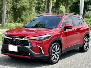 Toyota Corolla Cross 1.8V 2021 - Bán Toyota Corolla Cross 1.8V đời 2021, màu đỏ, xe nhập, giá chỉ 705 triệu