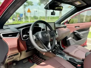 Toyota Corolla Cross 1.8V 2021 - Bán Toyota Corolla Cross 1.8V đời 2021, màu đỏ, xe nhập, giá chỉ 705 triệu