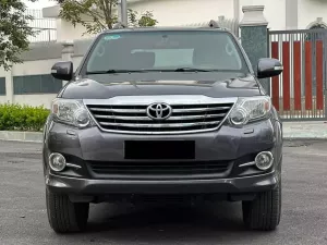 Toyota Fortuner 2.7V 4x4 AT 2015 - Bán ô tô Toyota Fortuner 2.7V 4x4 AT năm 2015, màu xám, giá tốt