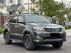 Toyota Fortuner 2.7V 4x4 AT 2015 - Bán ô tô Toyota Fortuner 2.7V 4x4 AT năm 2015, màu xám, giá tốt