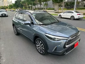 Toyota Corolla Cross 1.8V 2022 - Bán Toyota Corolla Cross 1.8V đời 2022, màu xanh lam, nhập khẩu chính hãng