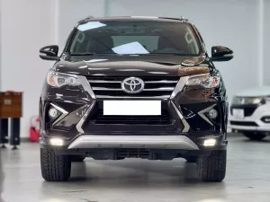 Toyota Fortuner 2.7V 4x2 AT 2018 - Bán ô tô Toyota Fortuner 2.7V 4x2 AT đời 2018, màu nâu, nhập khẩu, giá tốt