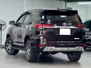 Toyota Fortuner 2.7V 4x2 AT 2018 - Bán ô tô Toyota Fortuner 2.7V 4x2 AT đời 2018, màu nâu, nhập khẩu, giá tốt