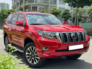 Toyota Land Cruiser Prado VX 2.7L 2023 - Bán xe Toyota Land Cruiser Prado VX 2.7L đời 2023, màu đỏ, nhập khẩu nguyên chiếc