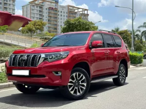 Toyota Land Cruiser Prado VX 2.7L 2023 - Bán xe Toyota Land Cruiser Prado VX 2.7L đời 2023, màu đỏ, nhập khẩu nguyên chiếc
