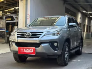 Toyota Fortuner Fortuner 2.4G MT 2017 - Cần bán Toyota Fortuner Fortuner 2.4G MT năm 2017, màu bạc, nhập khẩu, giá tốt